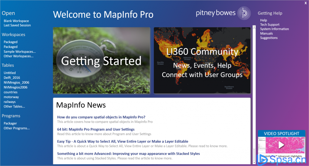 Pitney Bowes MapInfo Pro v21.1 Build 25 地图绘制工具