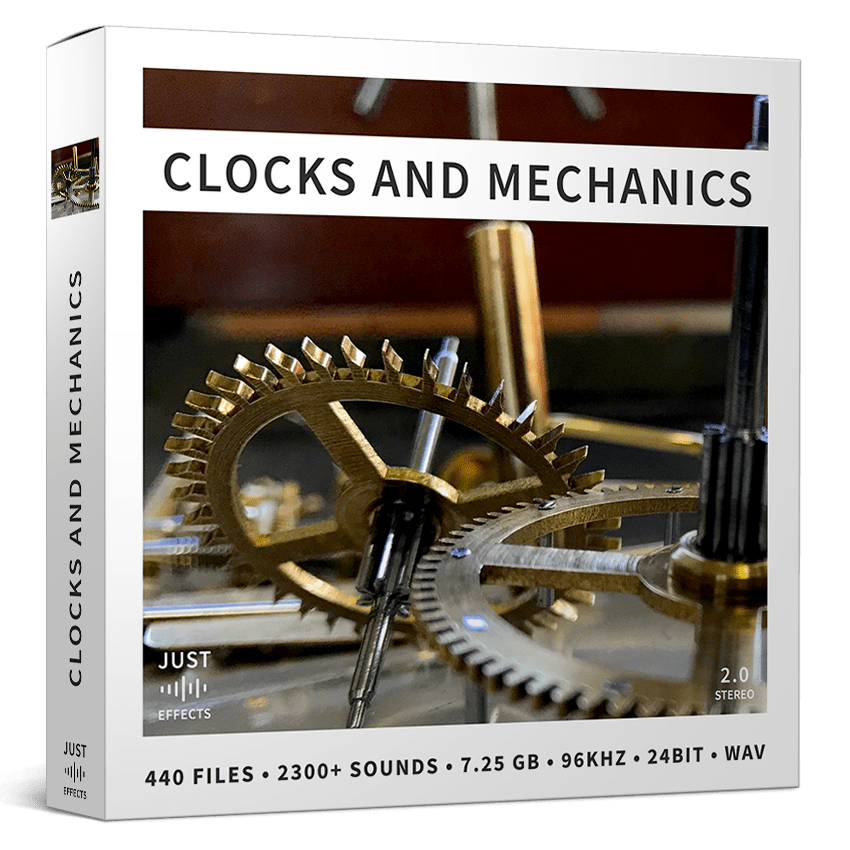 Clocks And Mechanics 440个机械钟表齿轮无损音效音效素材