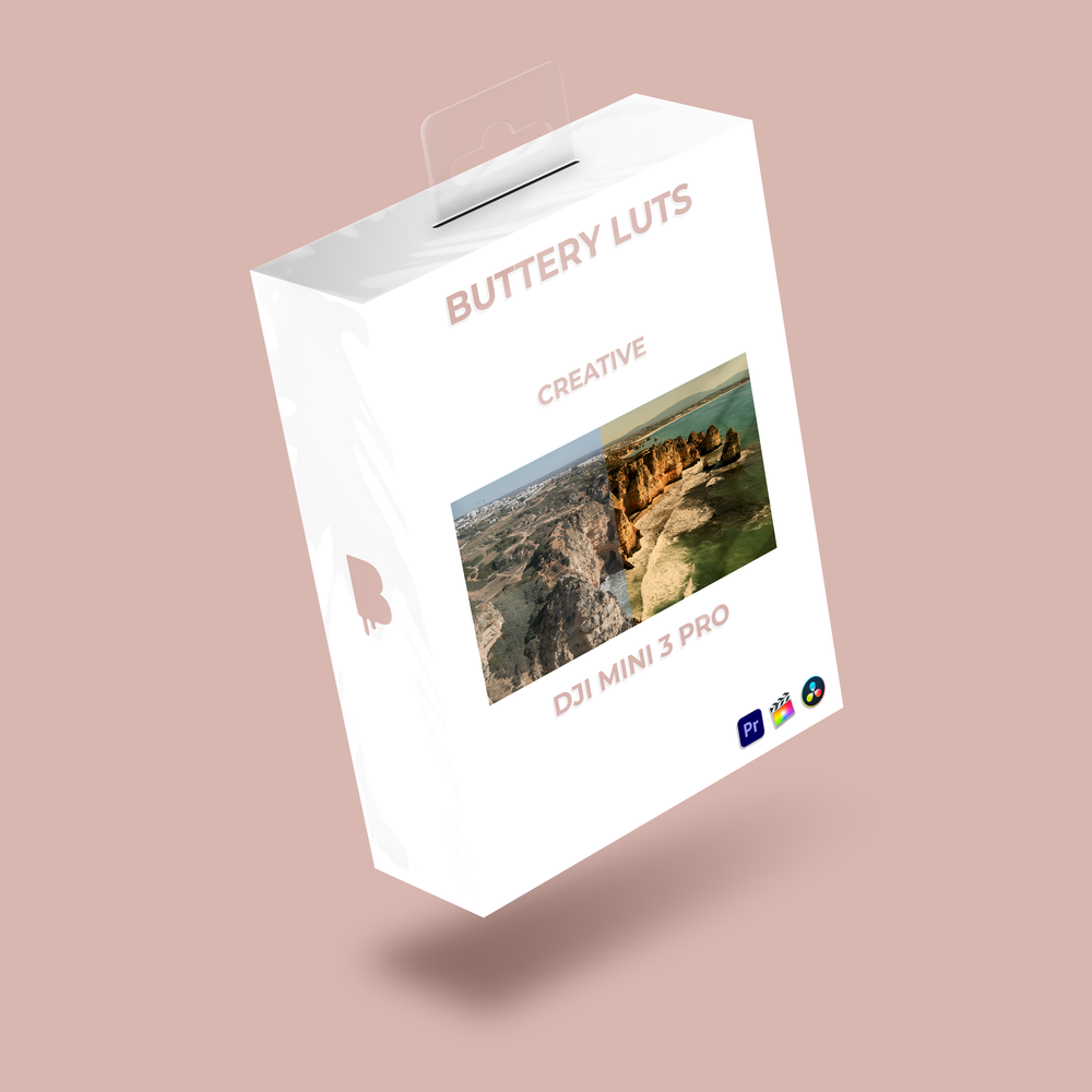 BUTTERY LUTs COLLECTION – NATURAL Rec709 – BMPCC/BMPCC4K/BMPCC6K – Gen4/Gen5