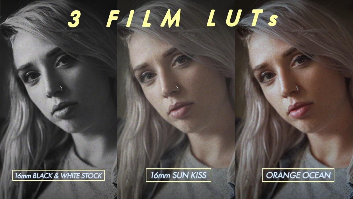 Austin Makes Films Vintage Film Editing Pack 45复古电影颗粒/过渡LUTs