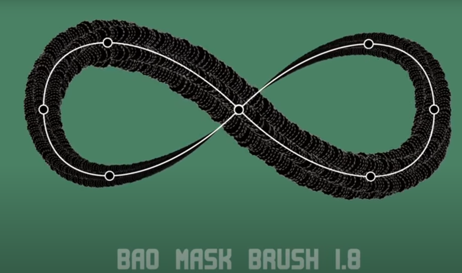 AE插件：Aescripts BAO Mask Brush v1.9.17 三维空间路径动画插件