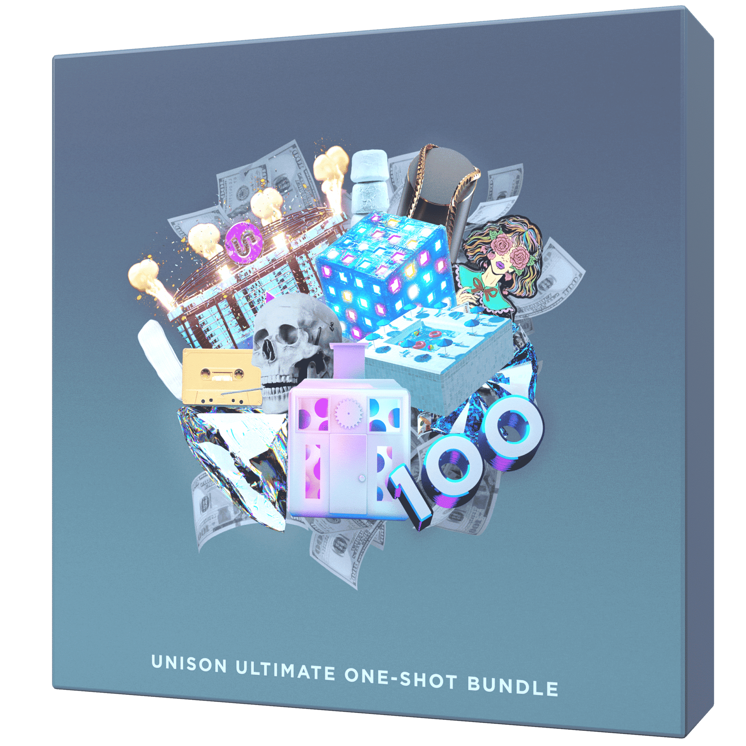 Unison Ultimate One Shot Bundle 1600+种音轨采样