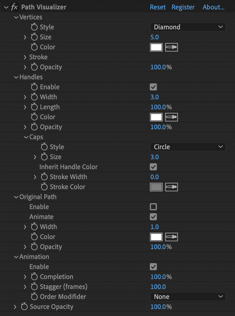 AE插件：Aescripts Path Visualizer v1.2.2 路径可视化绘制