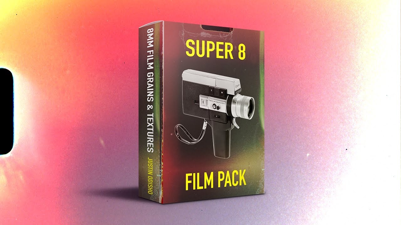 Justin Odisho Super 8 Film Pack 4K胶片叠加包