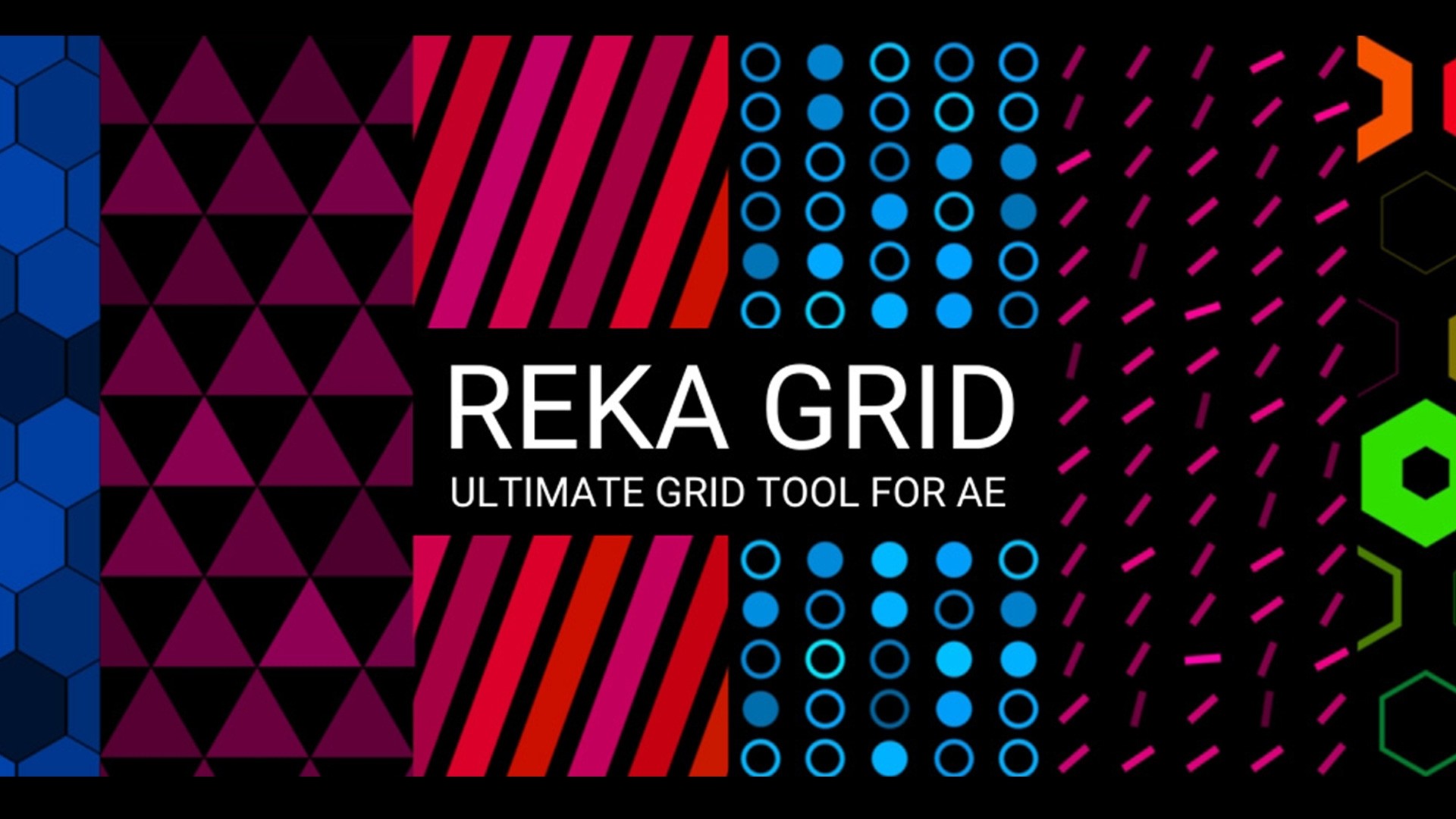 AE插件：AEScripts Reka Grid v1.3 自定义网格动画插件