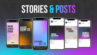 AE模板：Videohive Stories & Posts #03 帖子动画模板