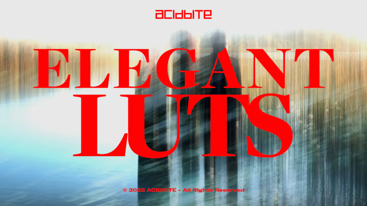 AcidBite – Elegant Luts (2022) 556个优雅的LUT包