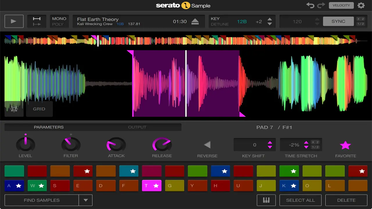 Serato Sample v2.0.0 新音频采样插件