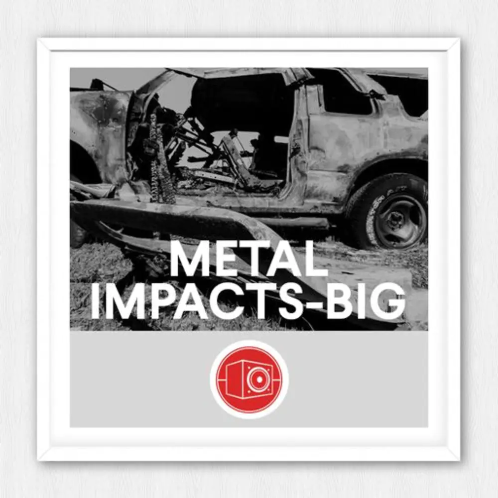 Big Room Sound Metal Impacts Big WAV 102种金属碰撞音效样本