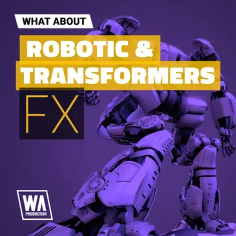 W.A. Production What About Robotic and Transformers FX WAV 300多种变形金刚音效