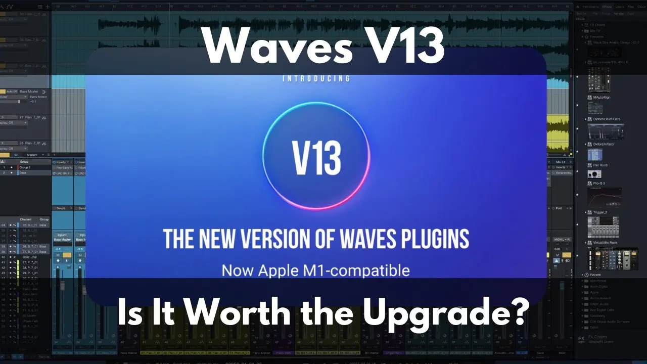 Waves Complete v13 27.04.22 音频工具集