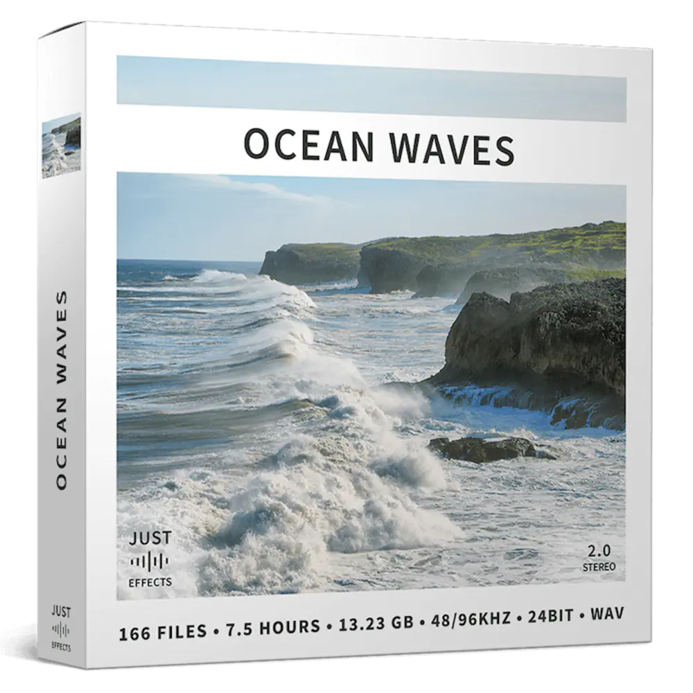 Just Sound Effects Ocean Waves WAV 166个海洋动态声音样本