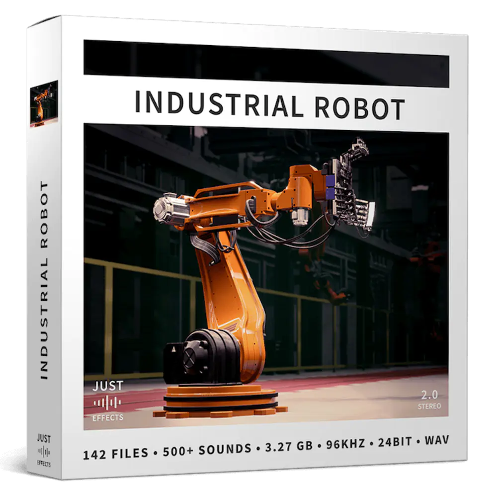 Just Sound Effects Industrial Robot WAV 500多种工业机器人声音