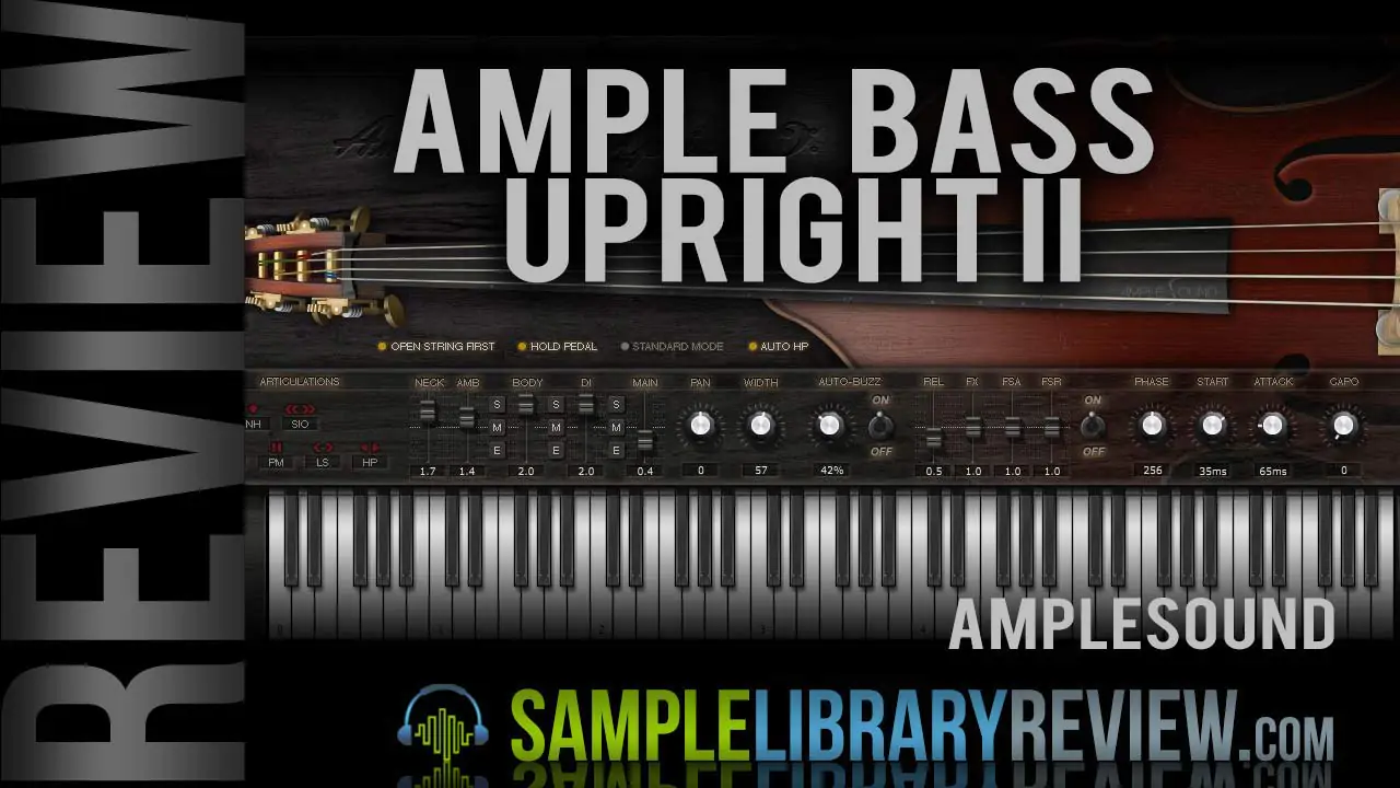 Ample Sound Ample Bass Upright v3.6 虚拟贝斯乐器插件