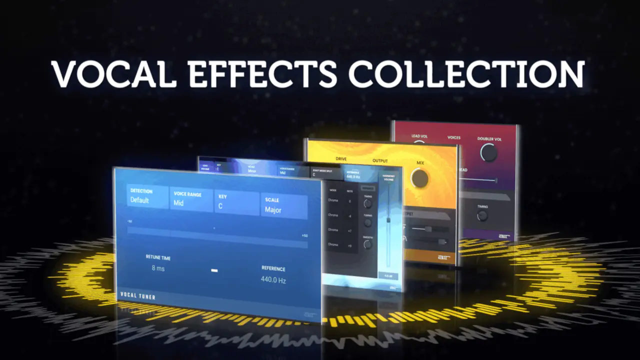 AIR Music Technology AIR Vocal FX Collection v1.0.1人声效果插件集合