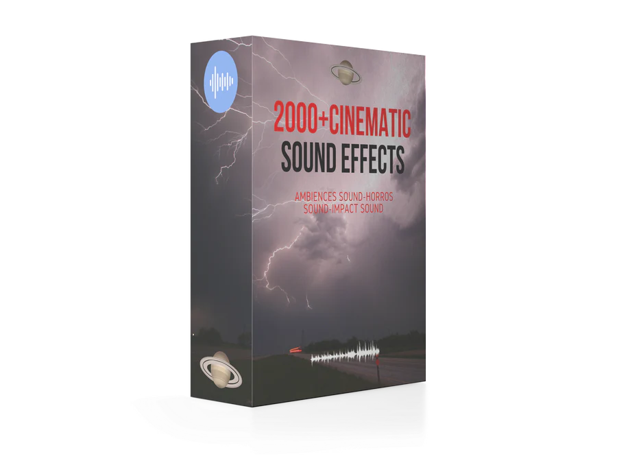 UNIVERSEVIDEO 2000+ Cinematic Sound Effects WAV 2000种音频特效采样库