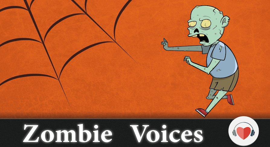 applehillstudios Zombie Voices MP3 WAV 10种僵尸声音效样本