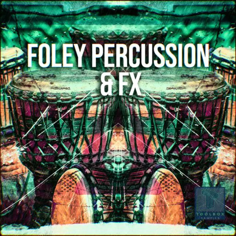 Toolbox Samples Foley Percussion & Fx WAV 136种打击乐/踢鼓音效