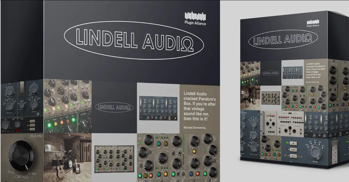 Lindell-Plugin Alliance Bundle 2023.04 模拟音频处理器捆绑套装