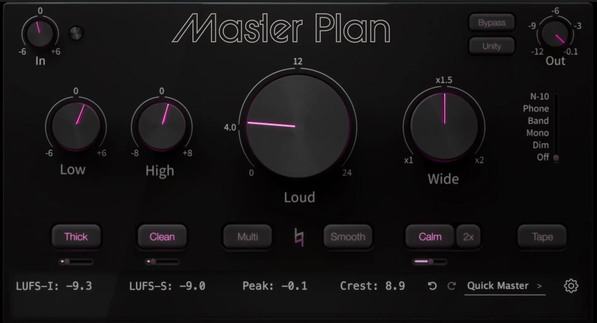 Musik Hack Master Plan v1.5.5 母带音频处理插件