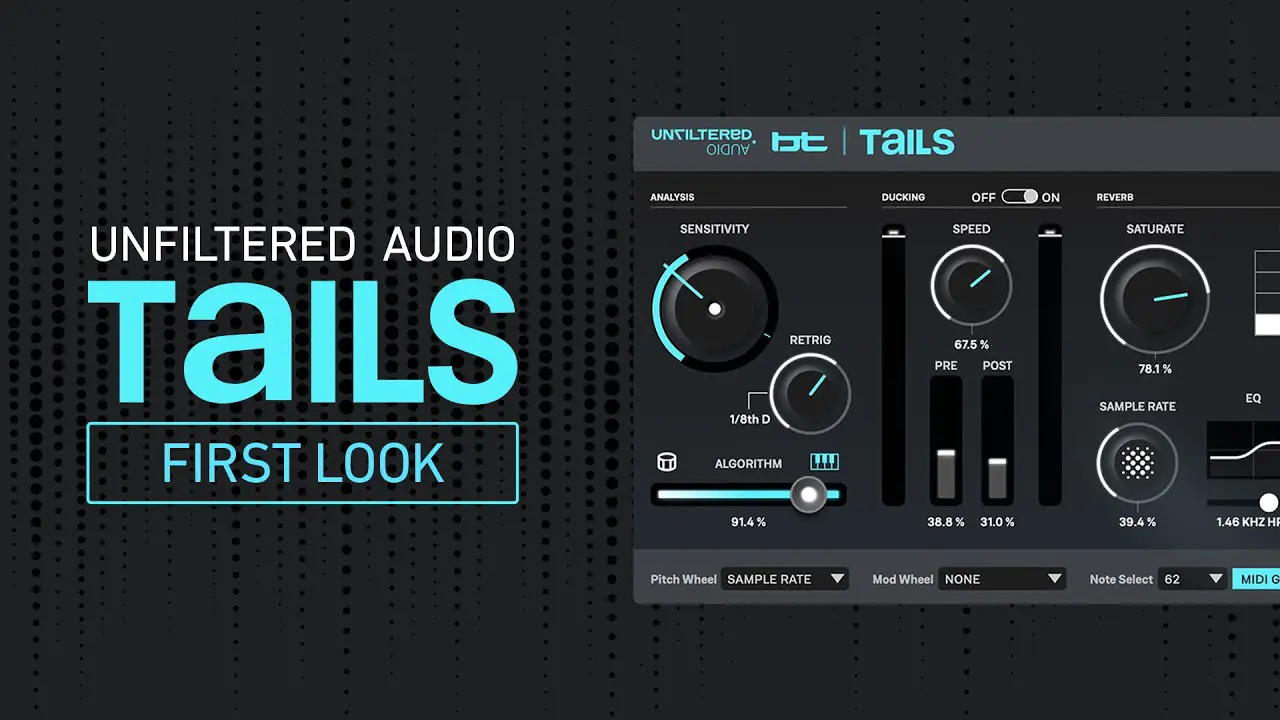 Unfiltered Audio Tails v1.1.0 创意混响音频插件