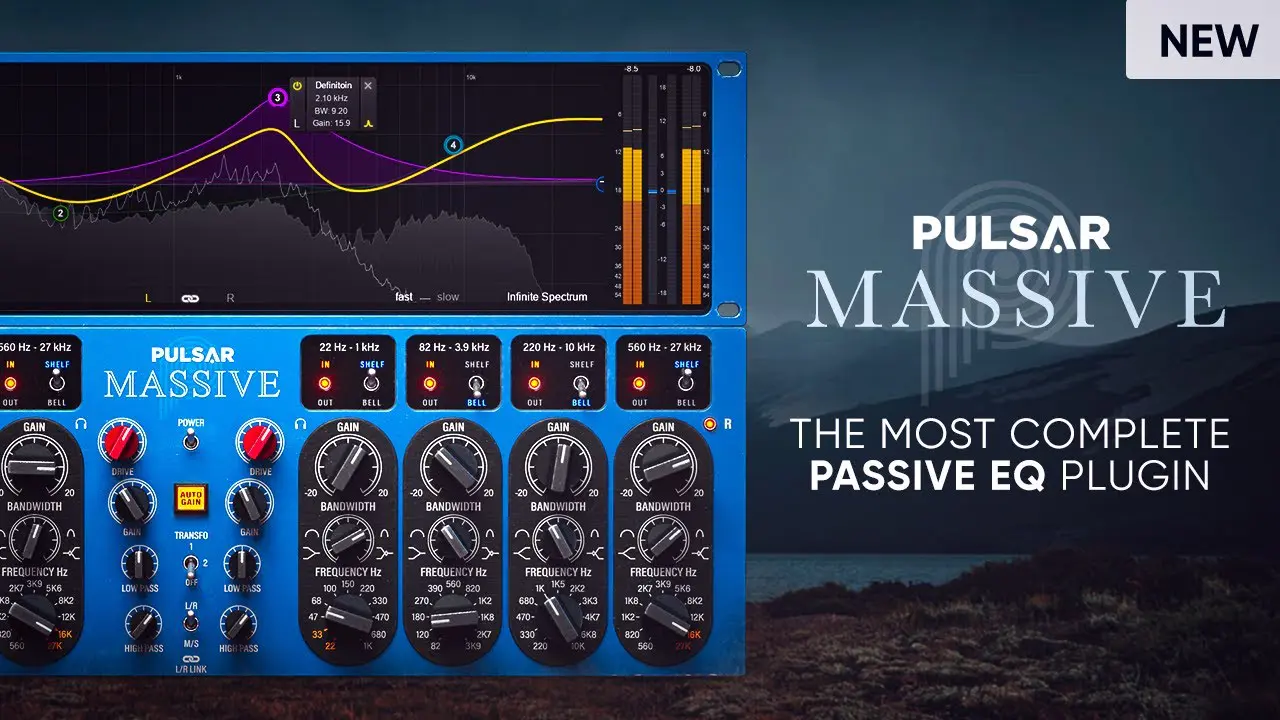 Pulsar Audio Pulsar Massive v1.2.8 仿真EQ音频插件