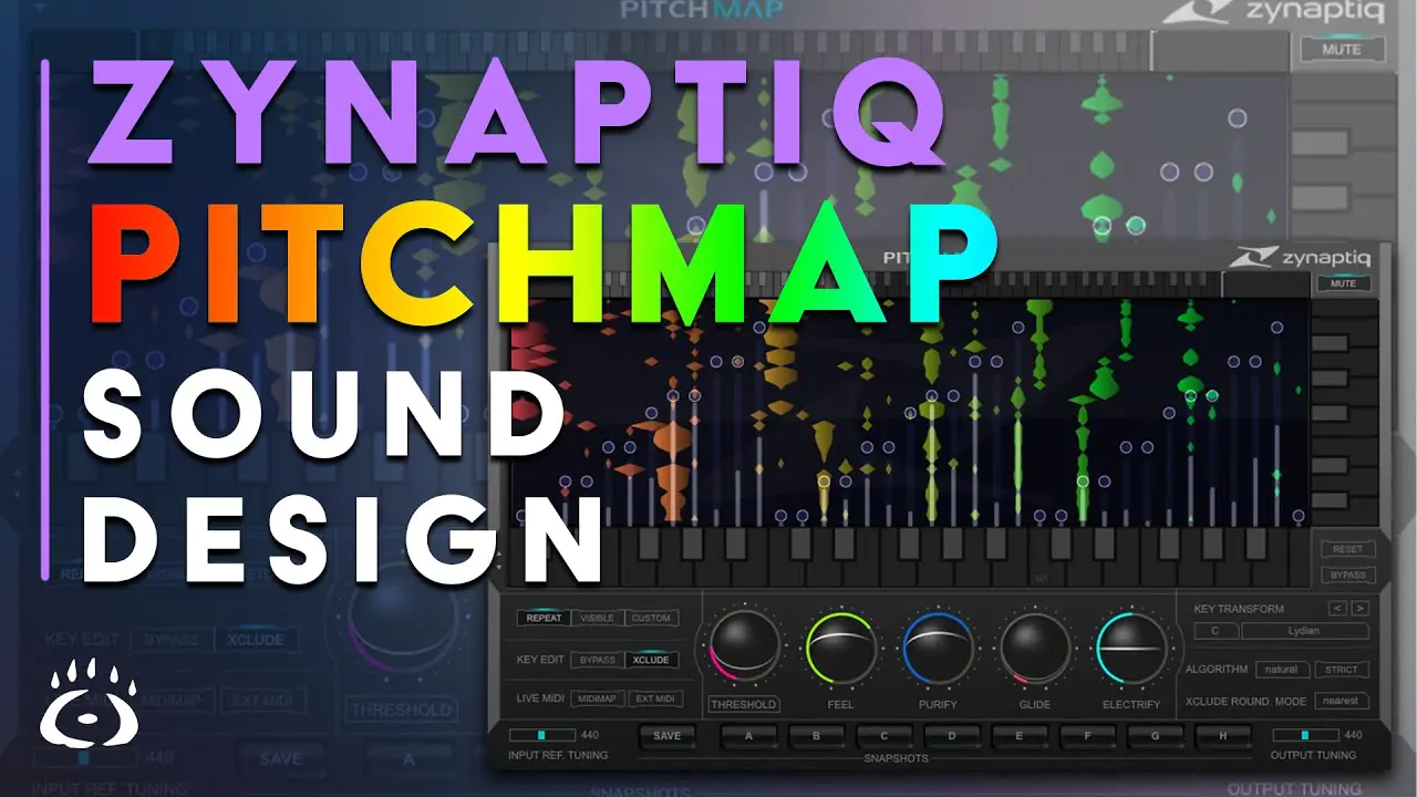 Zynaptiq PITCHMAP v1.9.1 音频信号处理插件