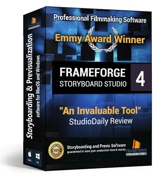 FrameForge Storyboard Studio v4.0.5 Build 20 电影预视和分镜头设计软件