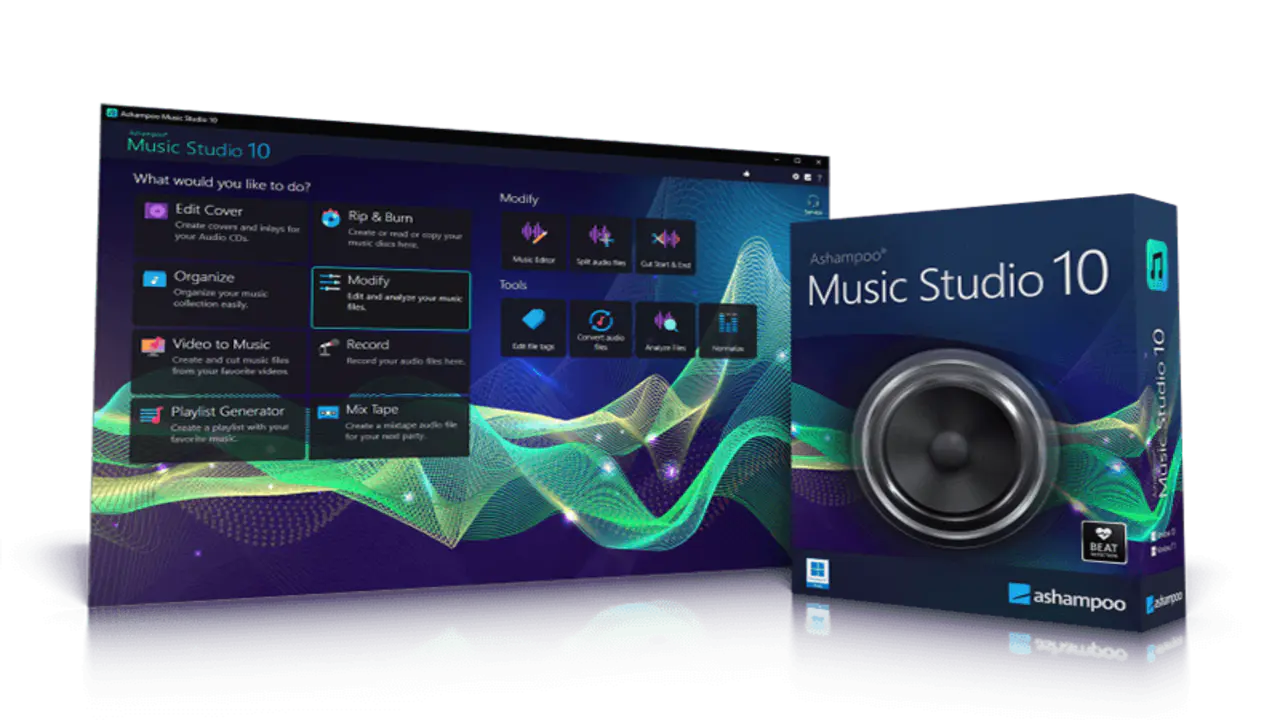 Ashampoo Music Studio v11.0.1 音频编辑和刻录软件