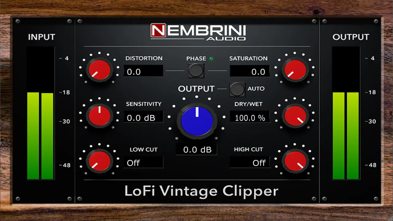 Nembrini Audio NA LoFi v2.0.1复古 Lofi 混音插件