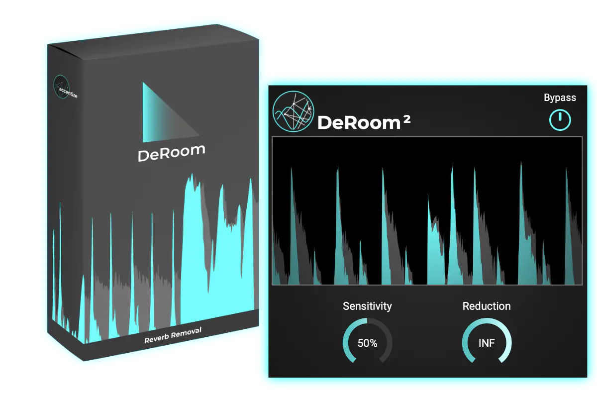 Accentize DeRoom v2.0.3 混响消除音频插件