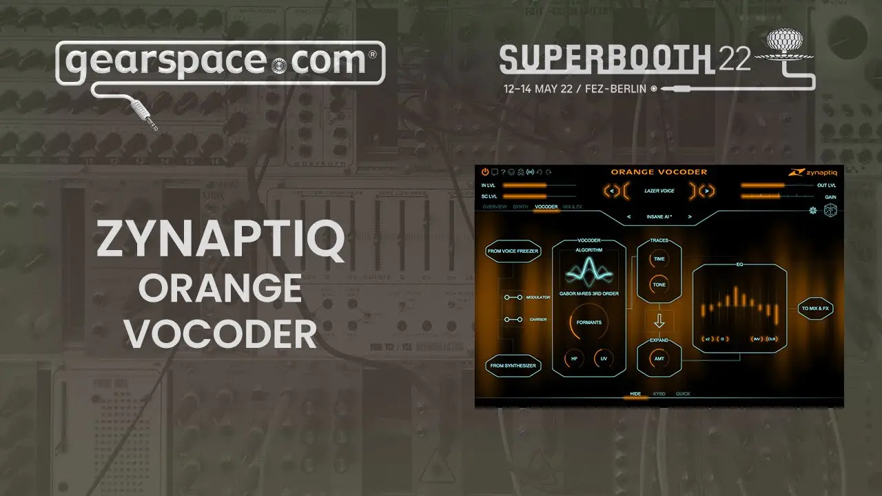 Zynaptiq ORANGE VOCODER v4.0.3 终极声码器插件