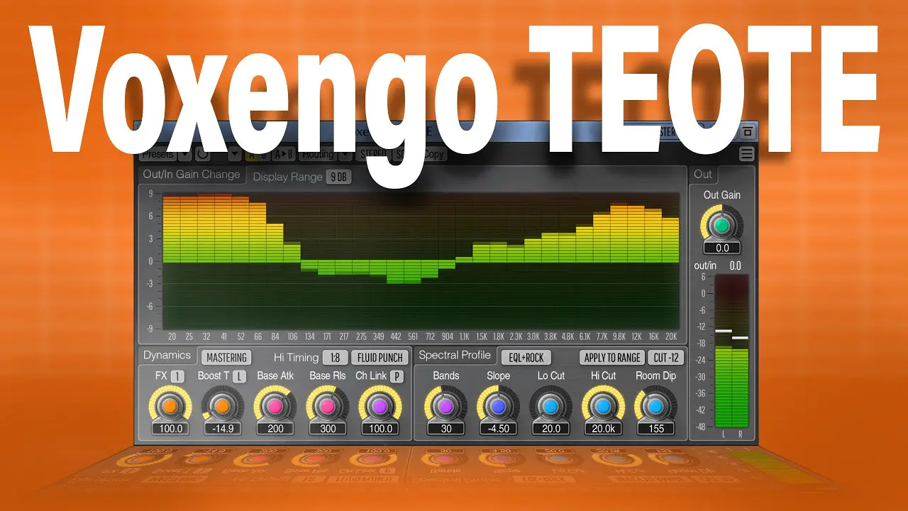 Voxengo TEOTE v1.14 自动频谱平衡器插件