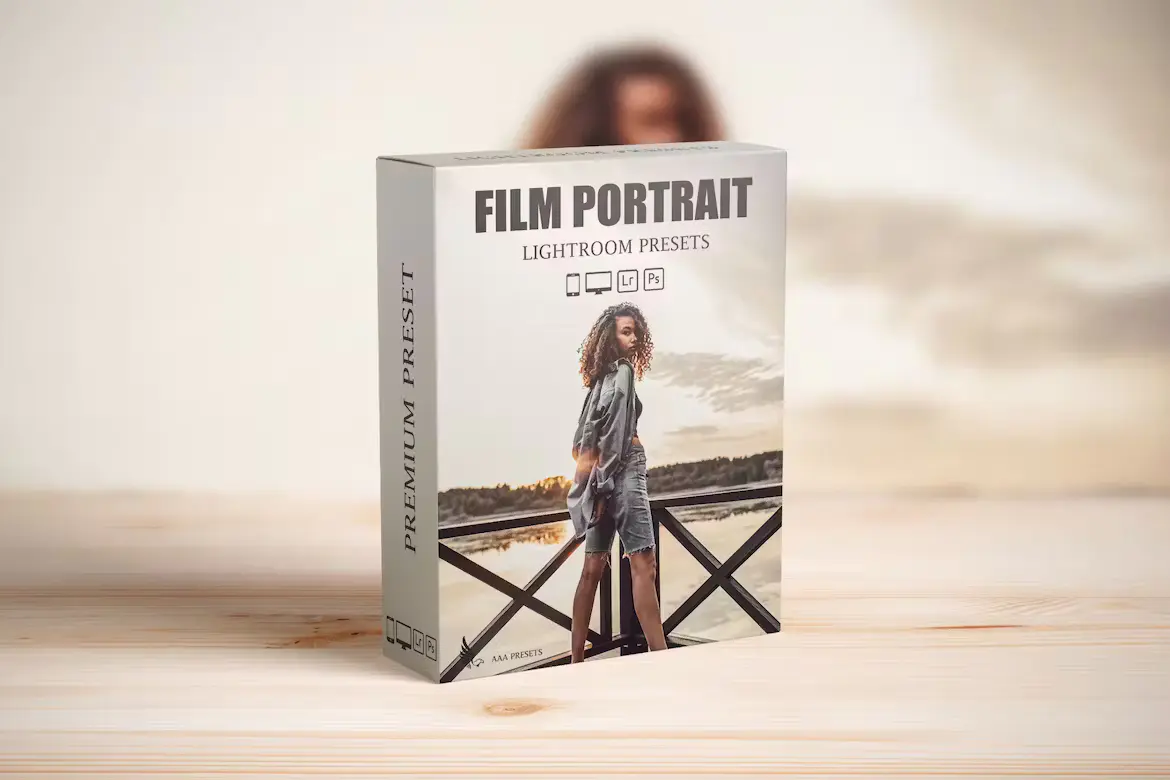 Cinematic Brown Portrait Lightroom Presets Pack