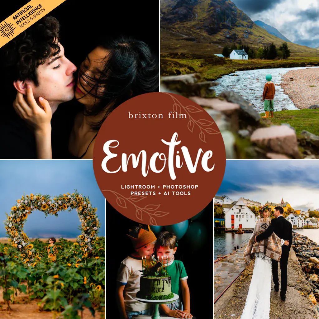 Brixton Film Emotive Lightroom Presets & AI Tools 情绪预设效果预设包