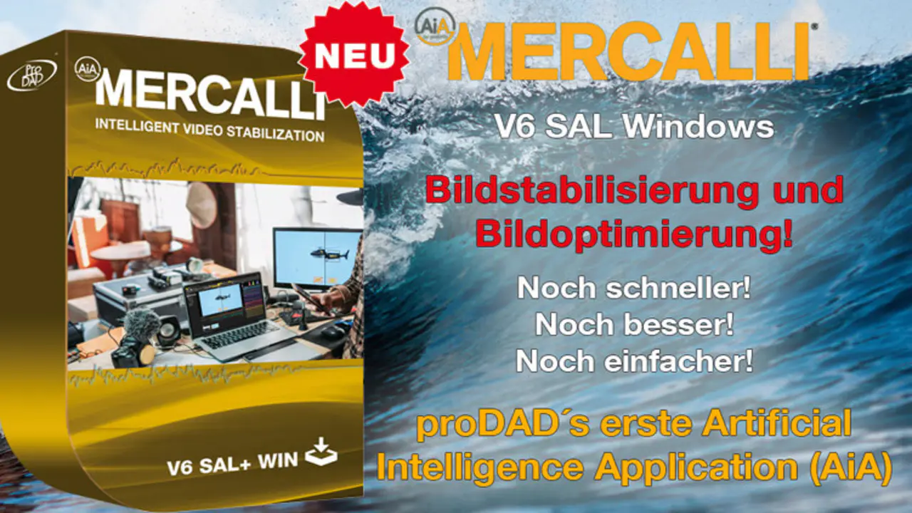 proDAD Mercalli V6 SAL v6.0.626.1 滤镜和特效视频稳定插件