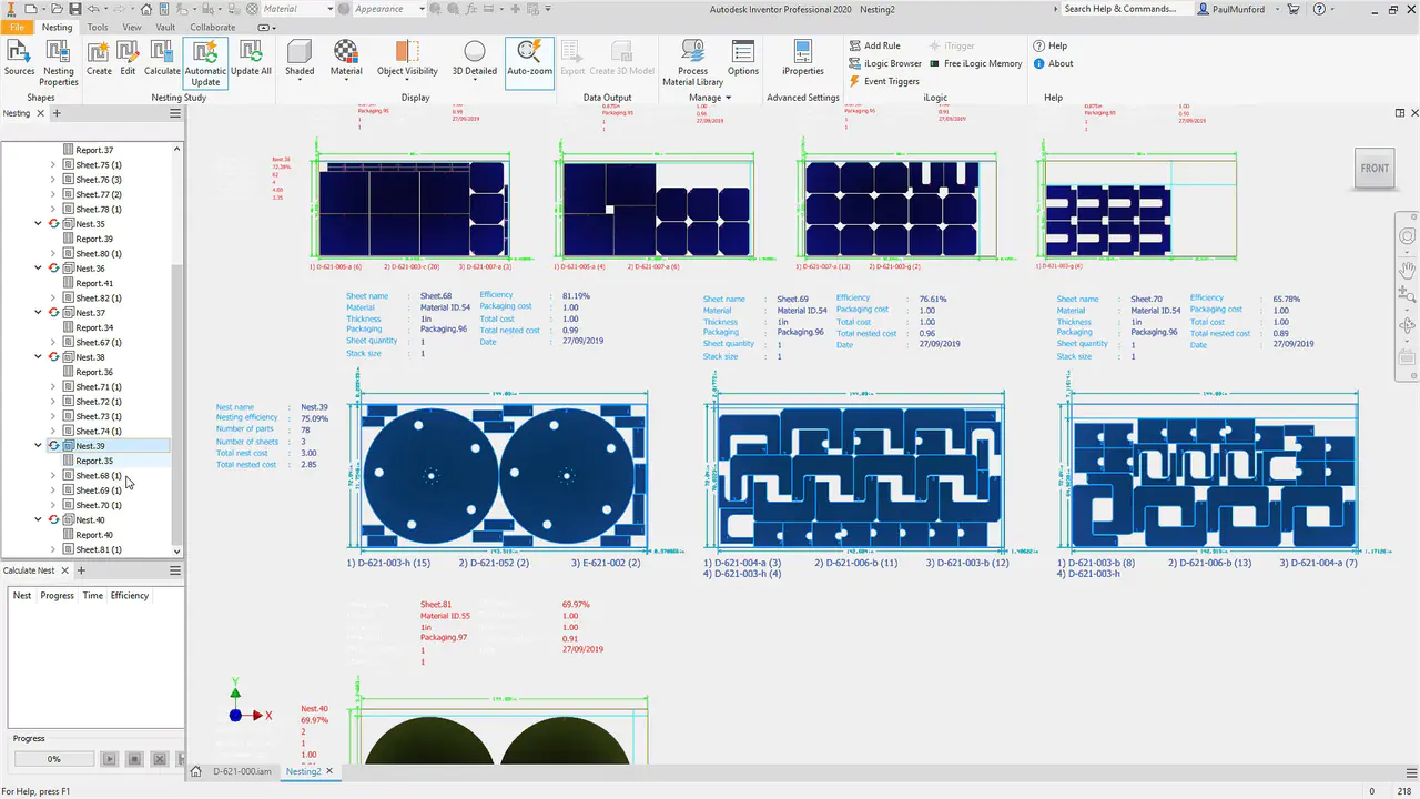 Autodesk Inventor Nesting 2024 Autodesk Inventor插件