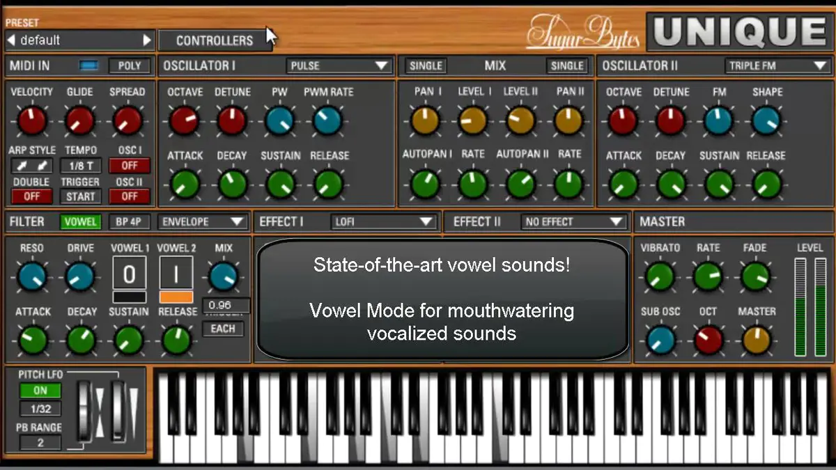 Sugar Bytes Unique v1.6.0 VST模拟合成器