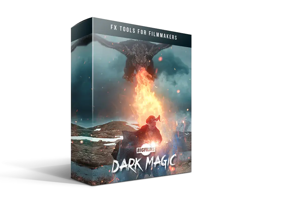 Bigfilms – DARK MAGIC Pack 4K  奇幻电影能量法术火黑魔法包