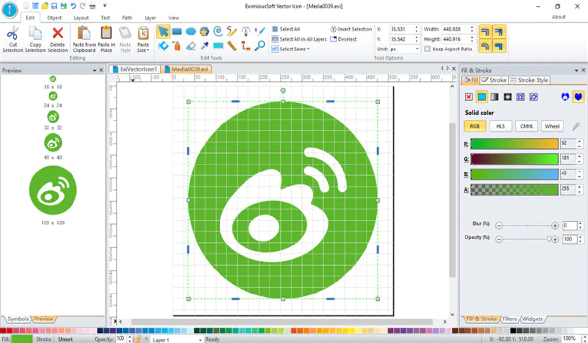 EximiousSoft Vector Icon v5.24 矢量图标设计软件