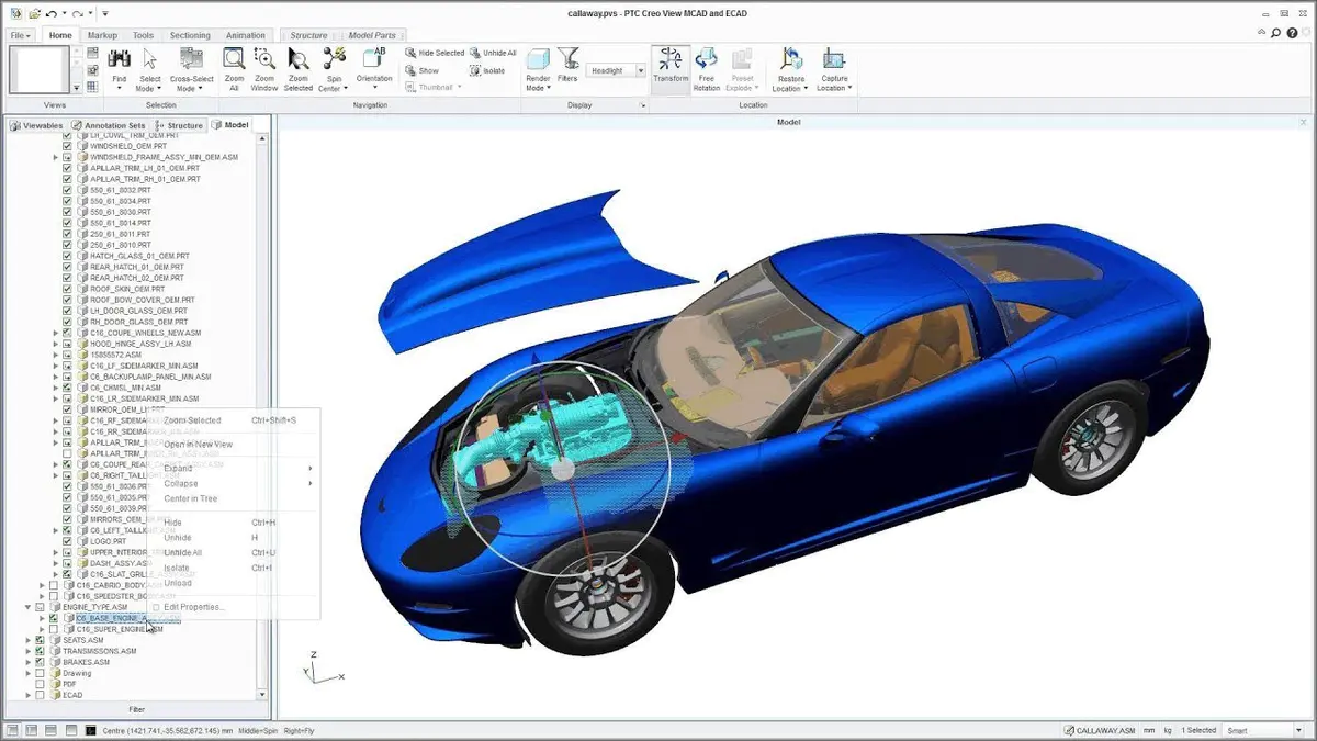 PTC Creo View v10.1.0.0  3D企业可视化软件