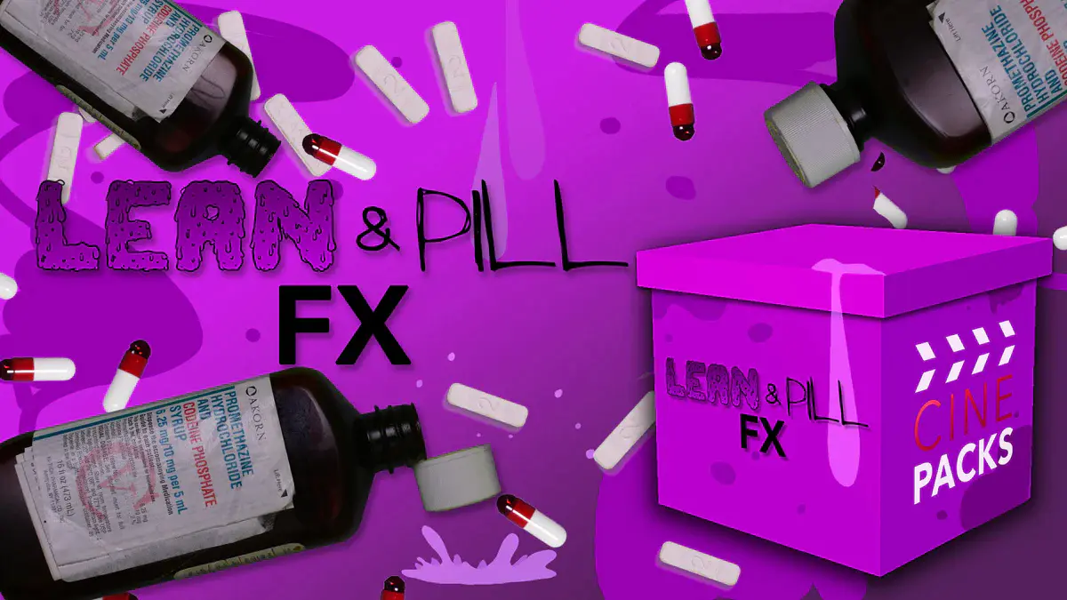 CinePacks – Lean & Pill FX 视频特效和过渡效果的系列