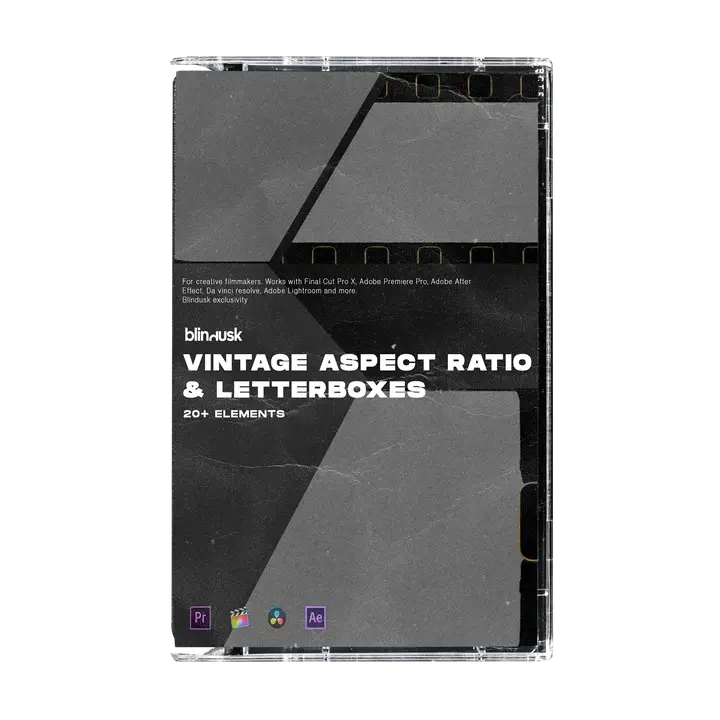 Blindusk – VINTAGE ASPECT RATIO & LETTERBOXES 提供古老画面比例和信封条包