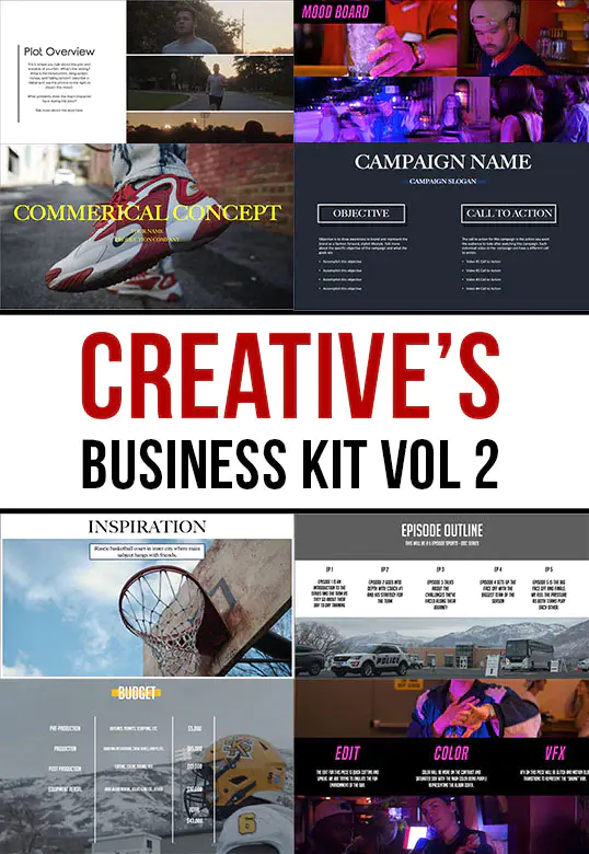 Master Filmmaker – Creative’s Business Kit Vol. 1&2 创意商务商业素材包