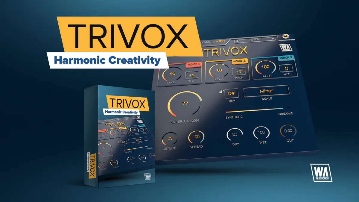 W.A Production Trivox v1.0.1 革命性音频效果插件