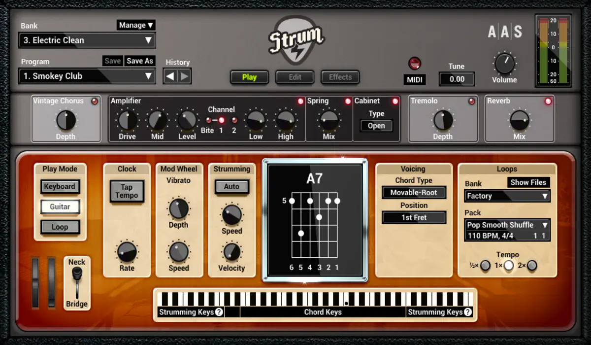 Applied Acoustics Systems Strum GS 2.4.4 mac 虚拟吉他音频插件