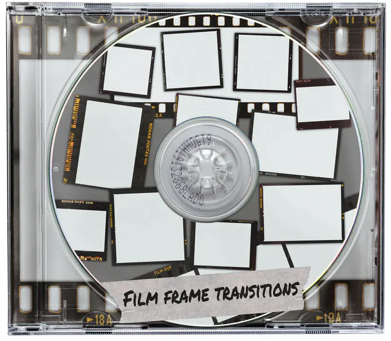 PR/AE模板：Bryan Delimata Film Frame Transitions 过渡效果包