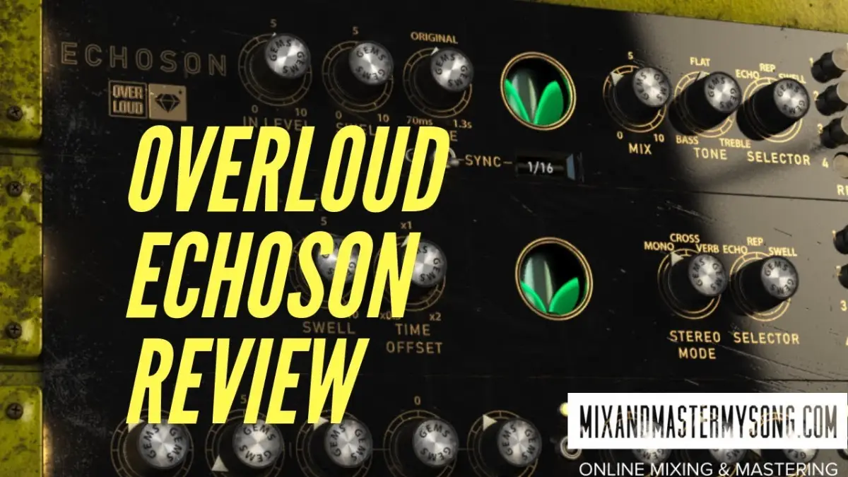 Overloud Gem ECHOSON v1.0.7 传奇磁鼓延迟音频处理插件