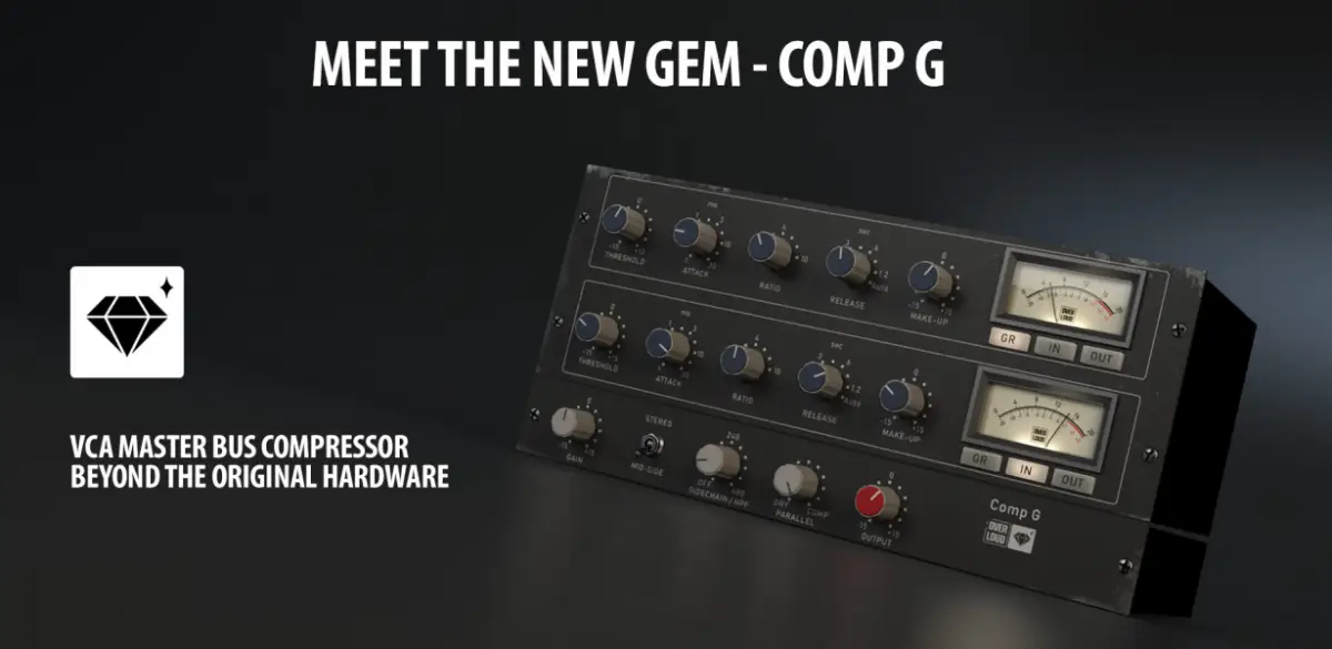 Overloud Gem Comp-G v1.0.7 模拟经典压缩器插件