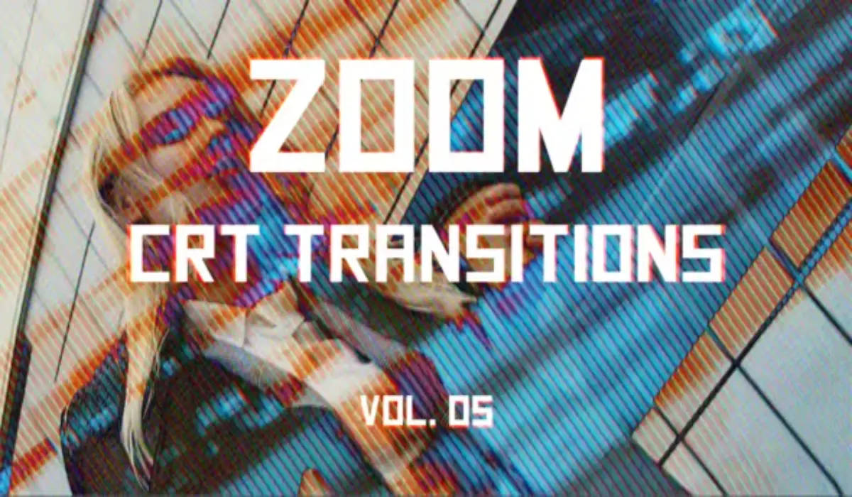 Videohive CRT Zoom Transitions Vol. 05 CRT缩放过渡效果模板